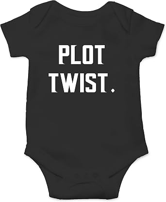 Plot Twist - Funny Baby Essentials Bodysuit Romper - Baby Boy Clothes Newborn Girl Outfits