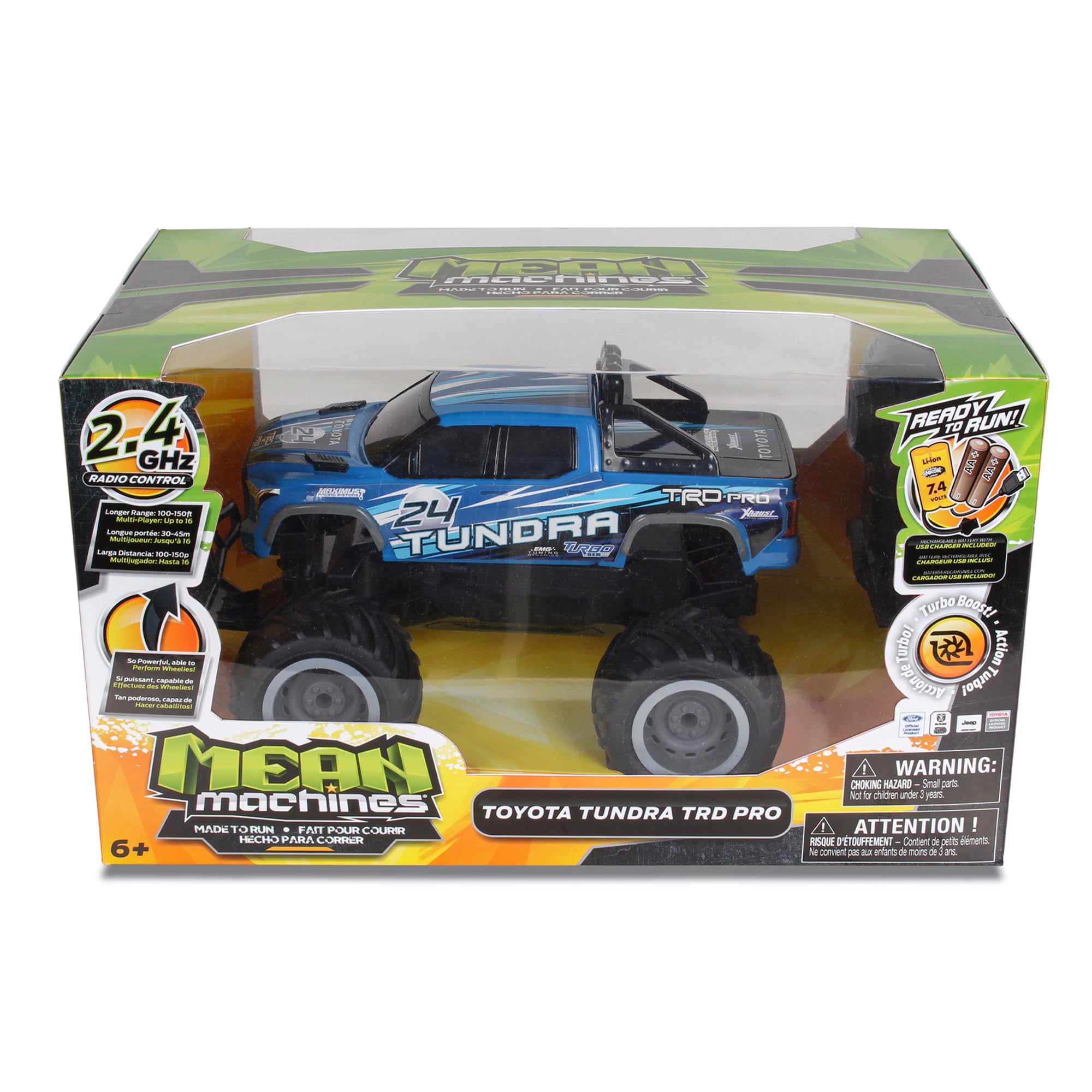 Amazon.co.jp: 平均マシン:RTR RC - トヨタ タンドラ - ブルー