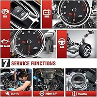 Vista 3 de Autel MaxiDiag MD806 Escáner OBD2, ABS SRS Motor Transmisión 4 Sistemas Herramienta de Diagnóstico, 7 Servicios Especiales como MD808 Pro, Reinicio