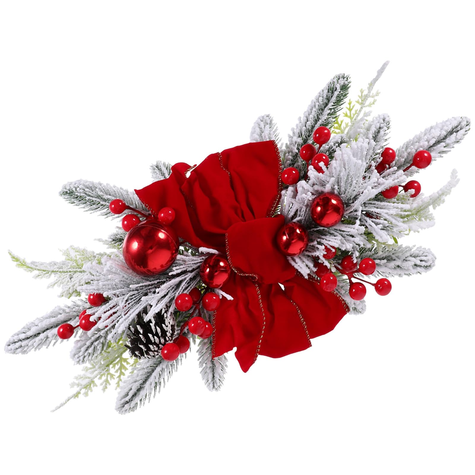 Colgante Luminoso de Navidad Rojo, Decoración Colgante para Puerta