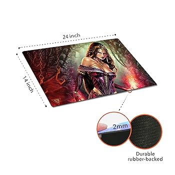 喪心 プレイマット / Cast Down Playmat Liliana 喪心 プレイマット / Cast Down Playmat Liliana