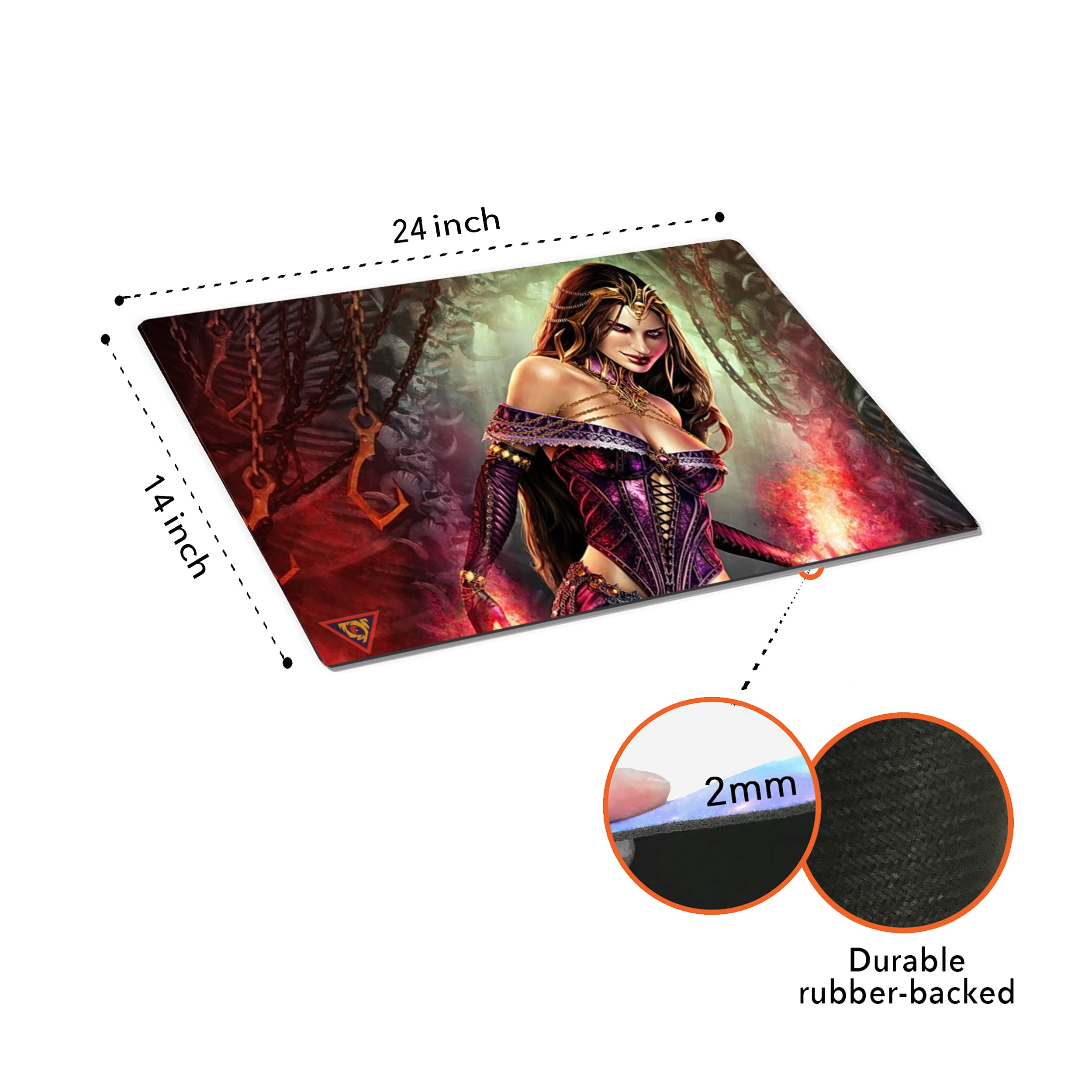 Amazon.com: Liliana 01 Custom Playmat/Giant Mouse Pad