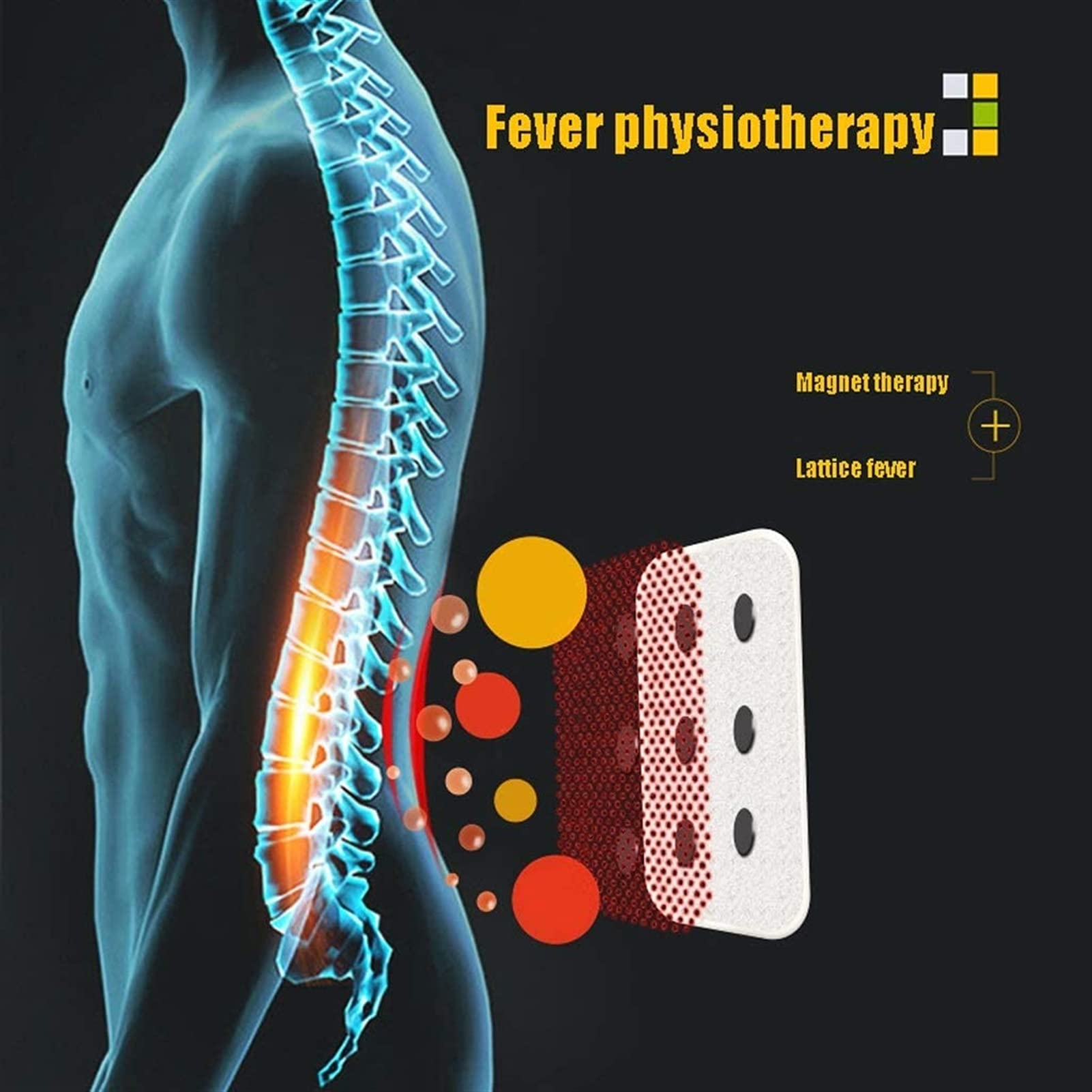 Cintura di sostegno lombare Tutore lombare per uomini e donne Protezione della cintura termica Sollievo per mal di schiena, ernia del disco, sciatica, scoliosi e altro (dimensioni : X-Large) ( XX