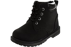 Unisex Combat Boots for Boys
