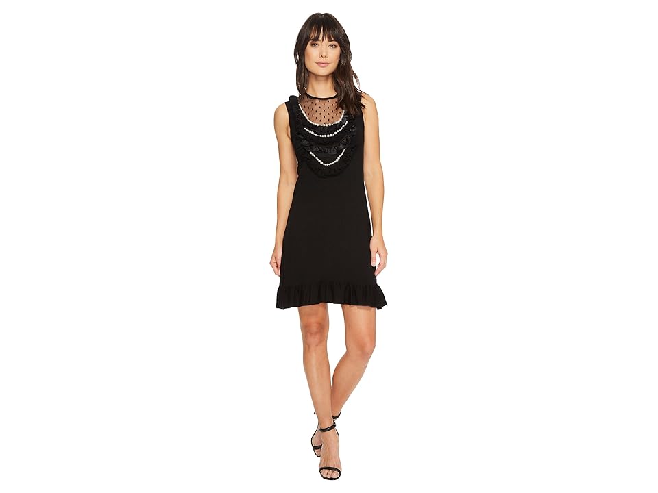 

Nanette Lepore Sideshow Shift (Black) Women's Dress