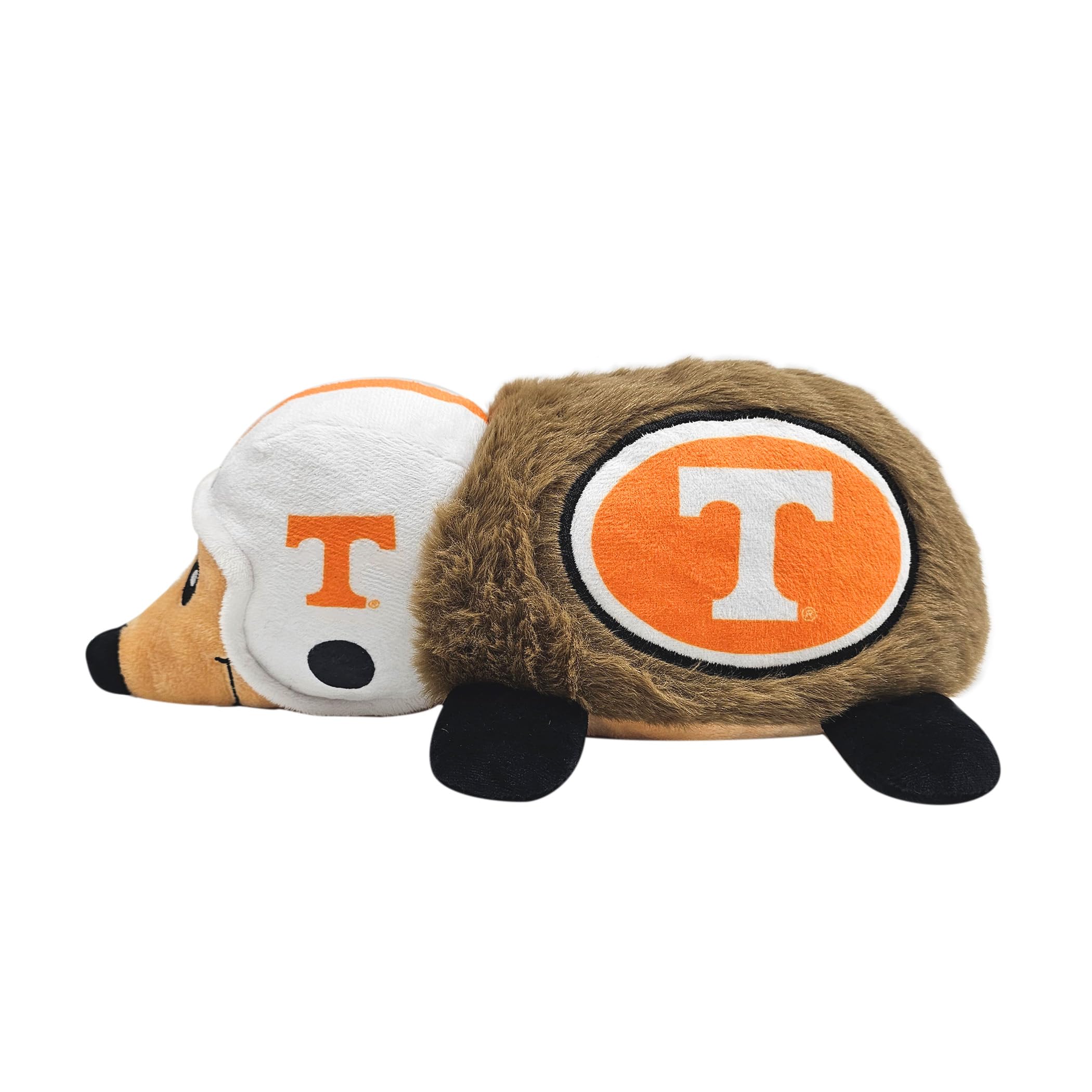 NCAA Tennessee Volunteers Plush Hedgehog Toy for Dogs & Cats, Cool Soft Pet Toy for Fun and Interactive Play, Dog Chew Toy with Squeaker, Licensed Hot