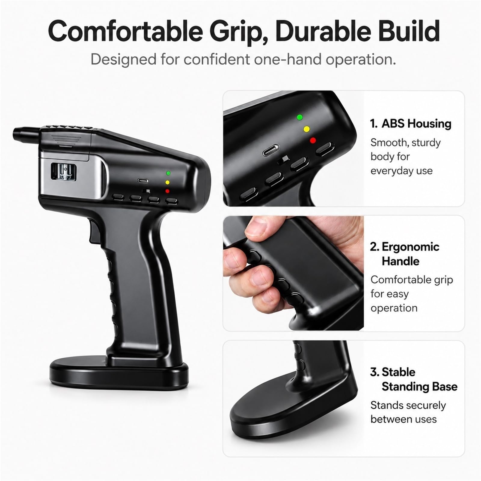 Ahumador de Cócteles Eléctrico Pistola de Burbujas de Humo Comestibles Kit para Bebidas y Comida Herramienta Profesional de Barman y Cocina para Gin Tonic y BBQ