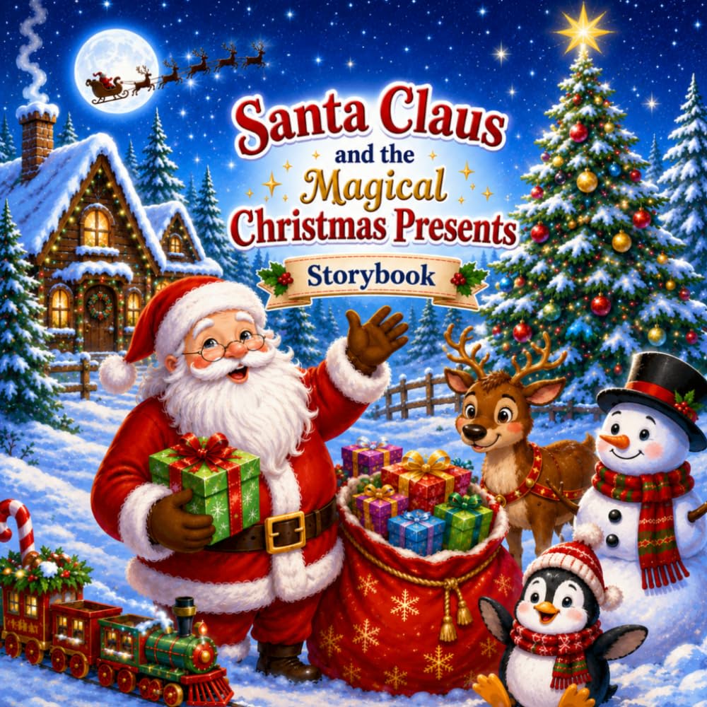 Santa Claus and the Magical Christmas Presents: Cute Storybook