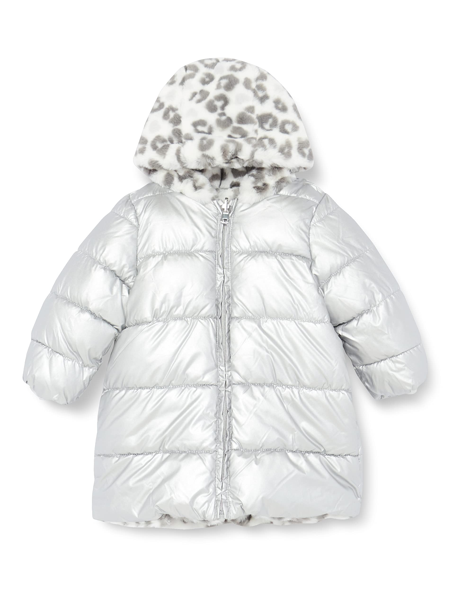 Chicco Baby-Mädchen Wendbare Jacke Steppjacke