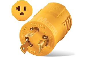 MECMO 30 Amp RV Adapter to 110 15 Amp: Seamless Conversion and Safe Power Supply