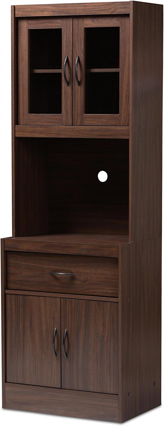 Kitchen Cabinet, Walnut Brown