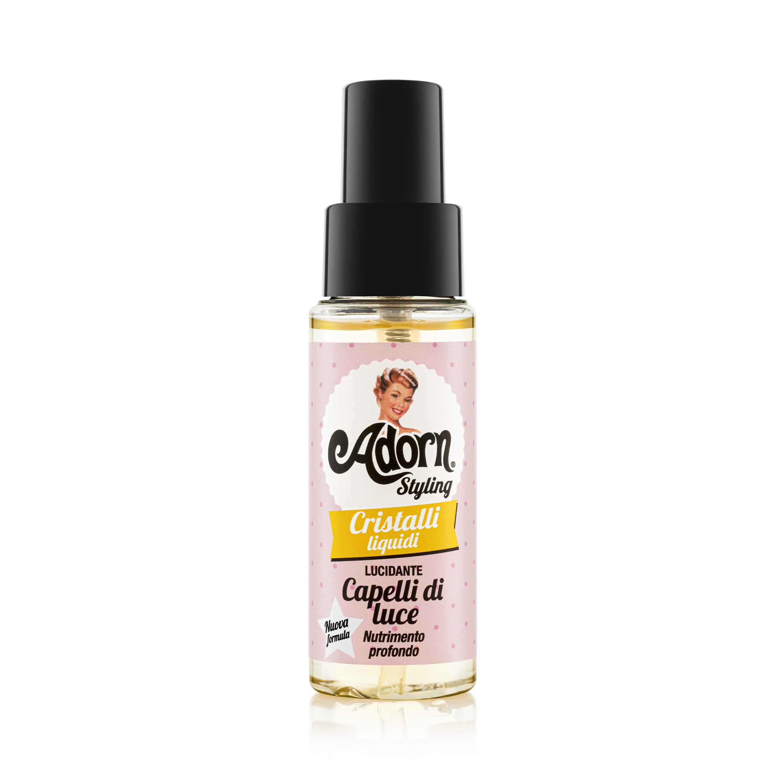 Adorn Capelli di Luce Cristalli Liquidi (50 ml), Spray capelli per una  haircare routine illuminante, Trattamento capelli danneggiati per  proteggere la ...