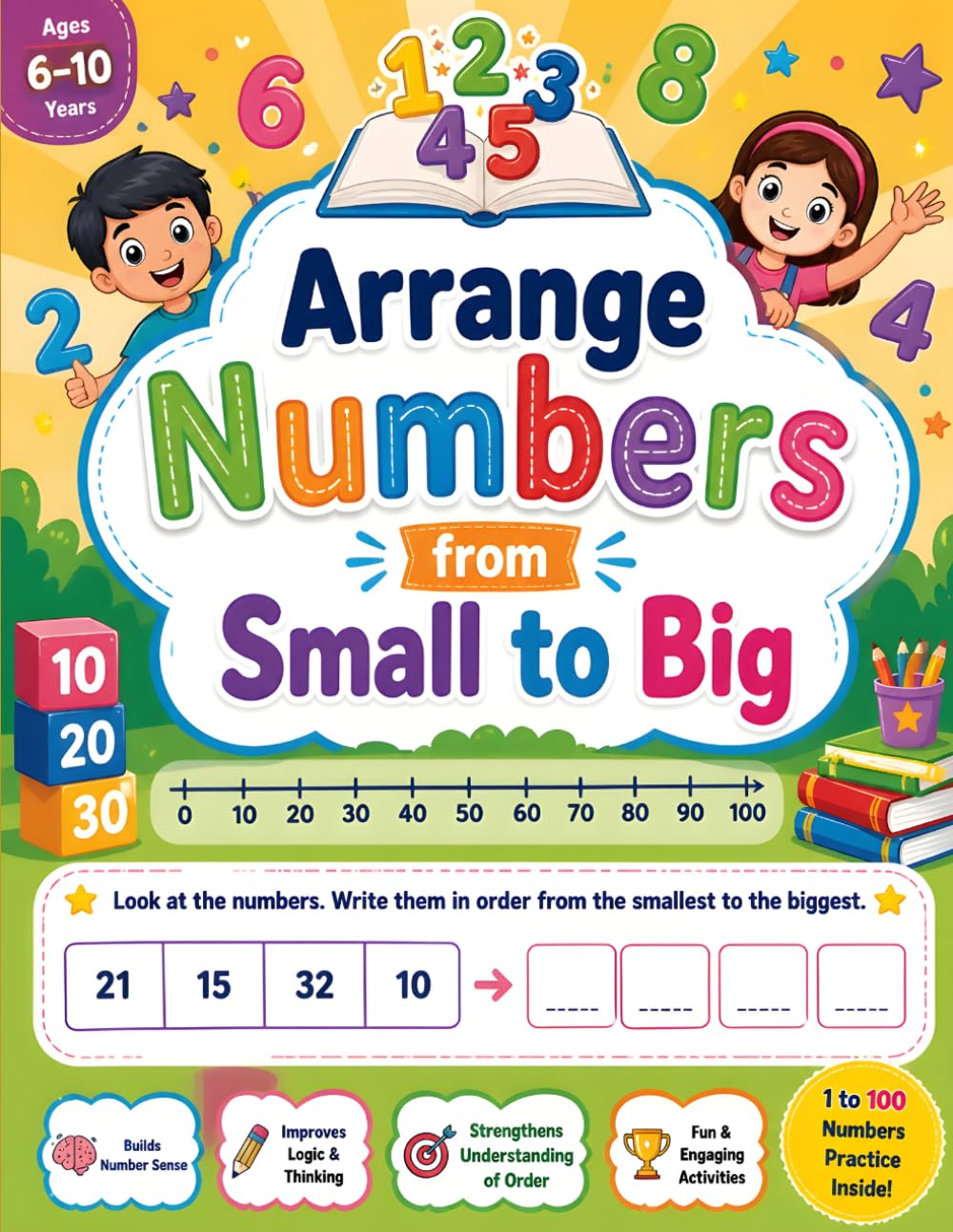 Arrange Numbers from Small to Big: Let’s Sort, Learn, and Play with Numbers!