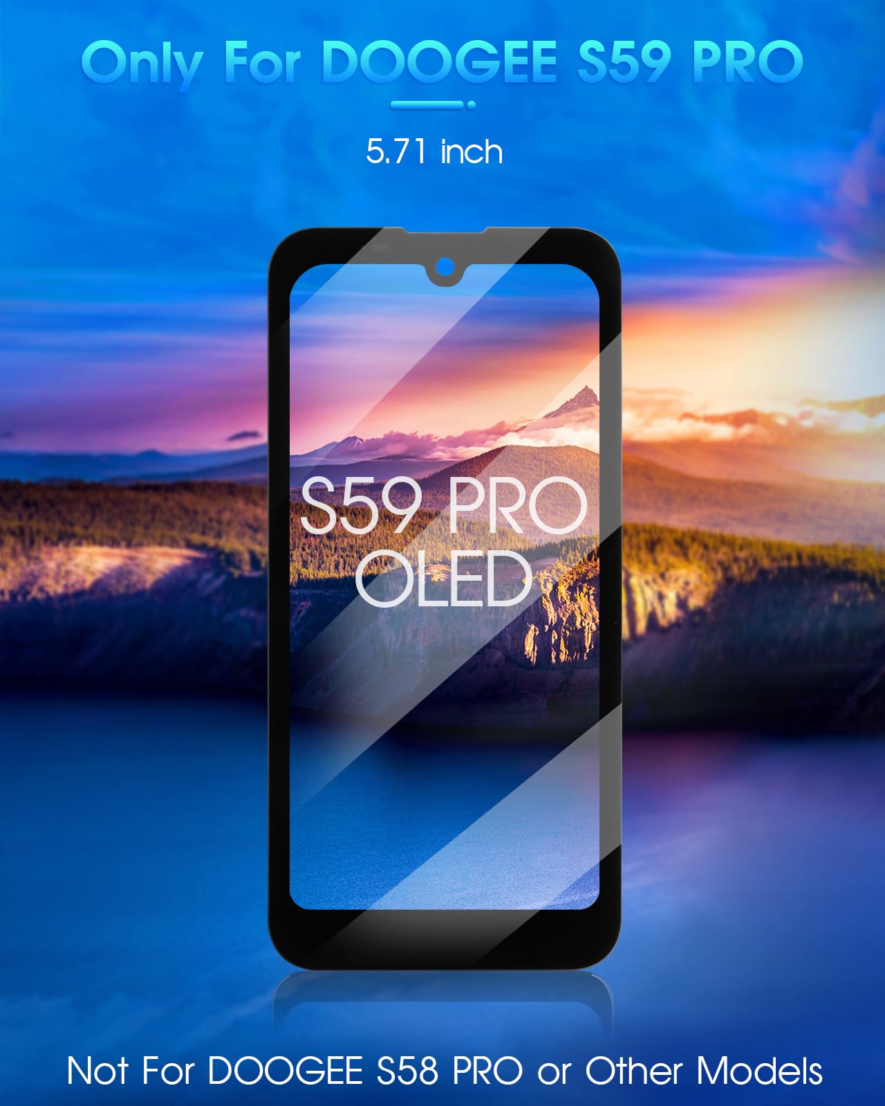 Schermo LCD Per Doogee S59 PRO - 5,71 Pollici, Con Kit Di Riparazione - Foto 4