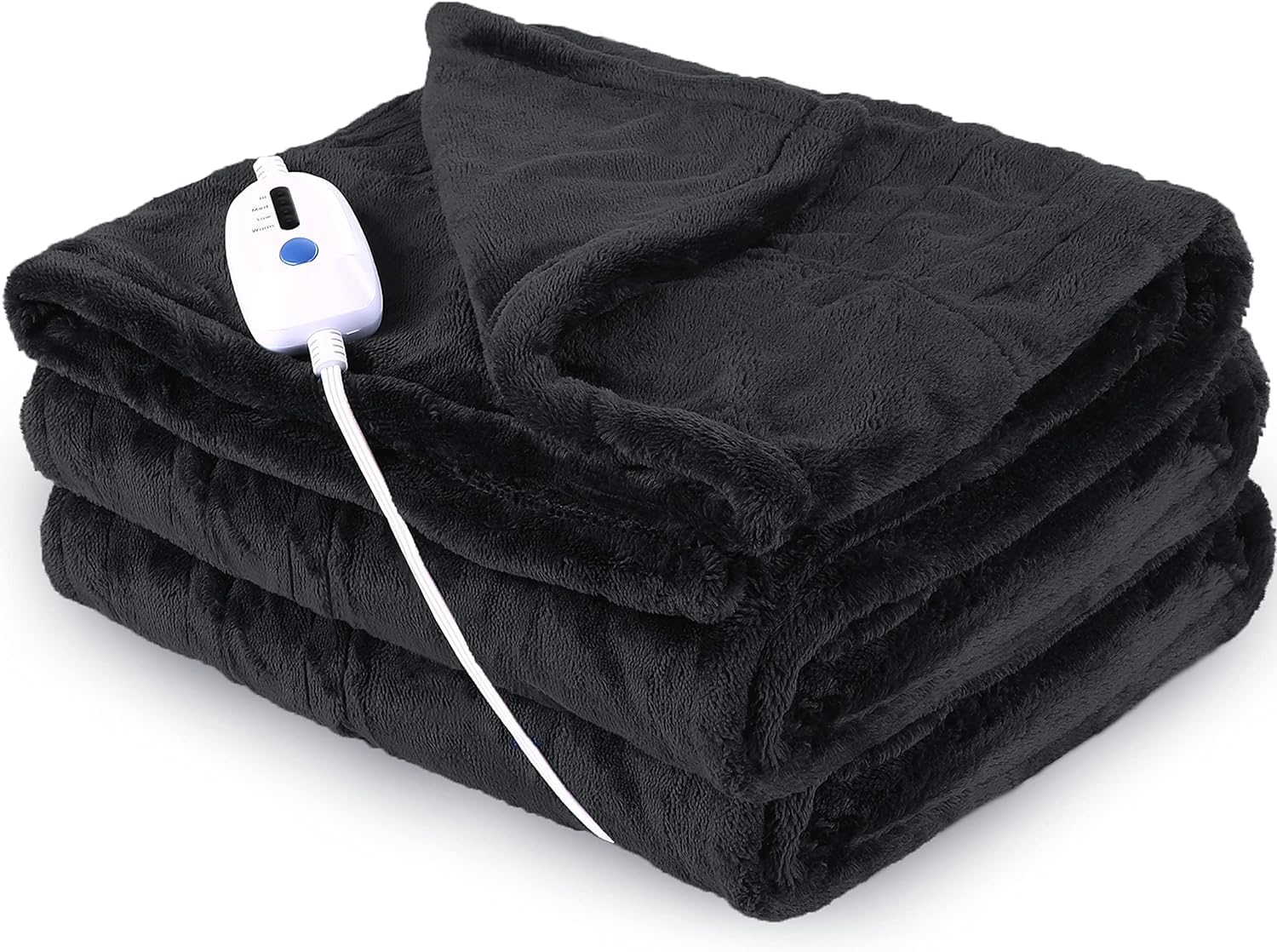 Thermal Fleece Electric Heated Throw Blanket Super Soft Flannel Velvet Faux Fur Mink Throw 6