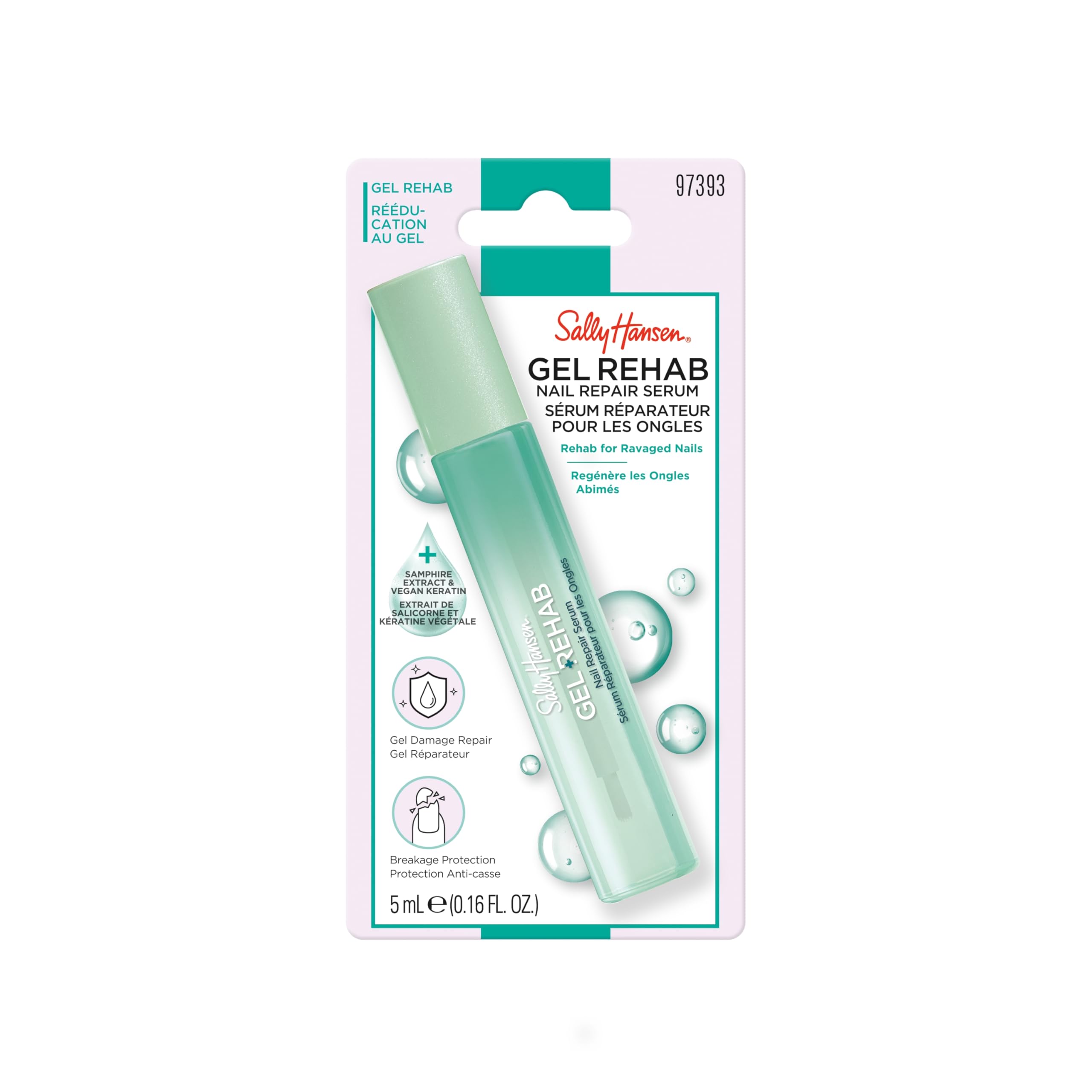 Sally Hansen Gel Rehab Nail Repair Serum - Hydrating - 5ml