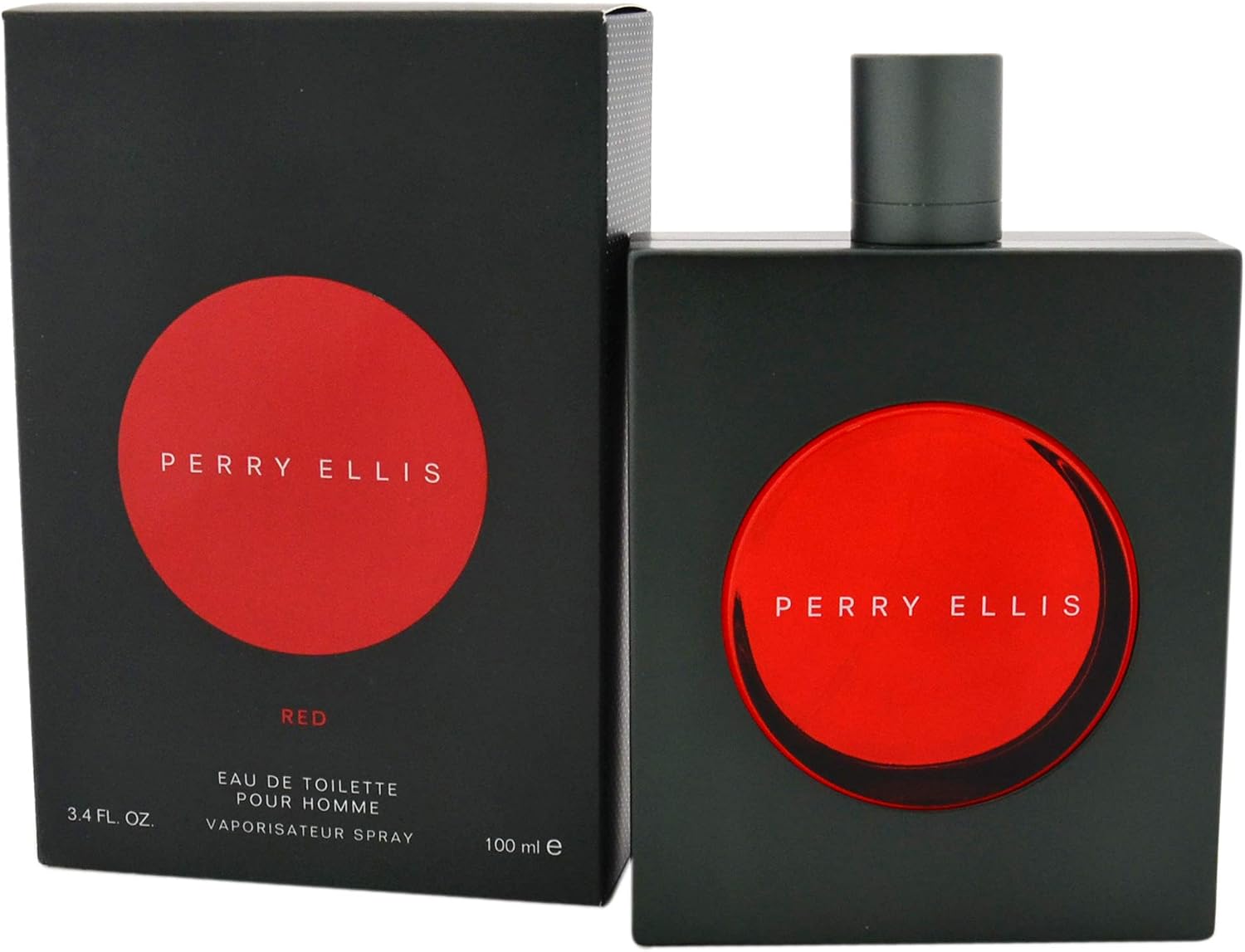 Perry Ellis Red For Men, 3.4 Fl Oz Edt : Amazon.com.mx: Belleza