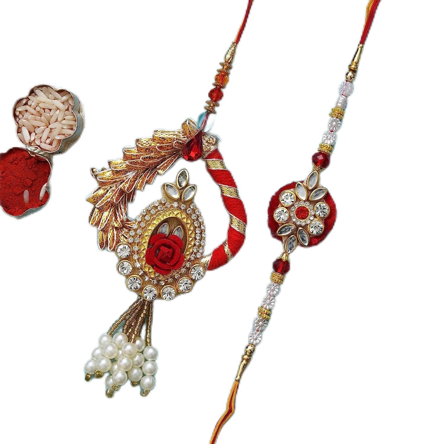 Webelkart Lumba Rakhi Set For Bhaiya And Bhabhi. Rakhi For Bhaiya Bhabhi With Ganesha idol For Car Statue | Lumba Rakhi For Bhabhi | Rakhi Gifts, Rakhi For Sister (B0CC9GQBSH) Amazon Price History, Amazon Price Tracker