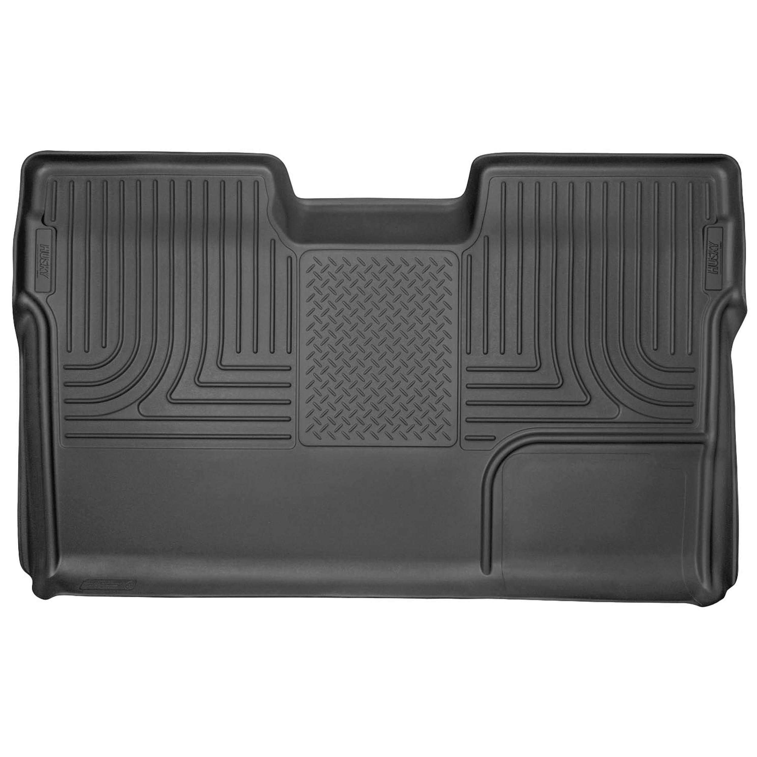 Husky Liners Weatherbeater Floor Mats Fits 2009-2014 Ford F-150 SUPERCREW CAB ONLY w Out Manual Shifter 2nd Row