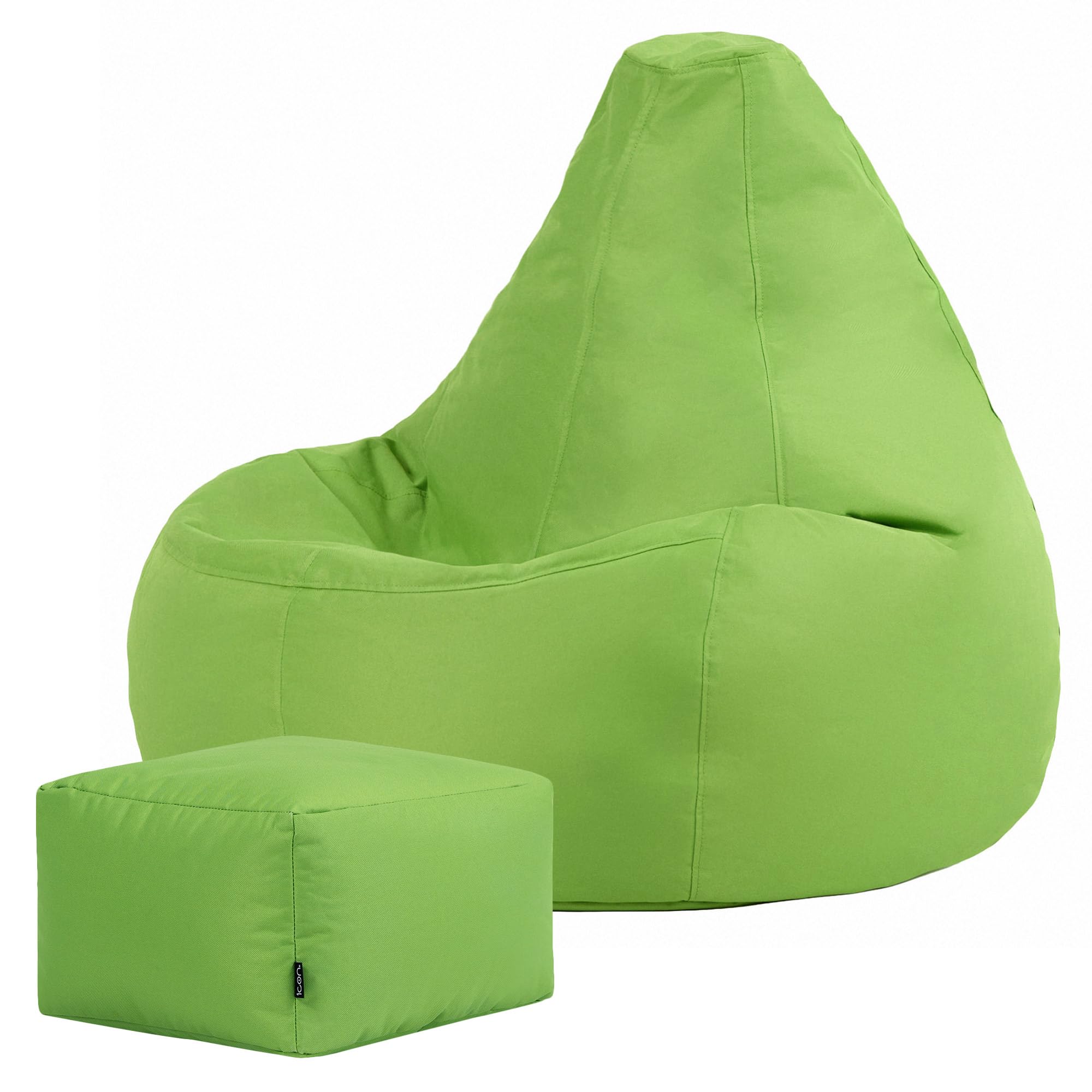 ICON Recliner Bean Bag Chair - 90cm - Lime