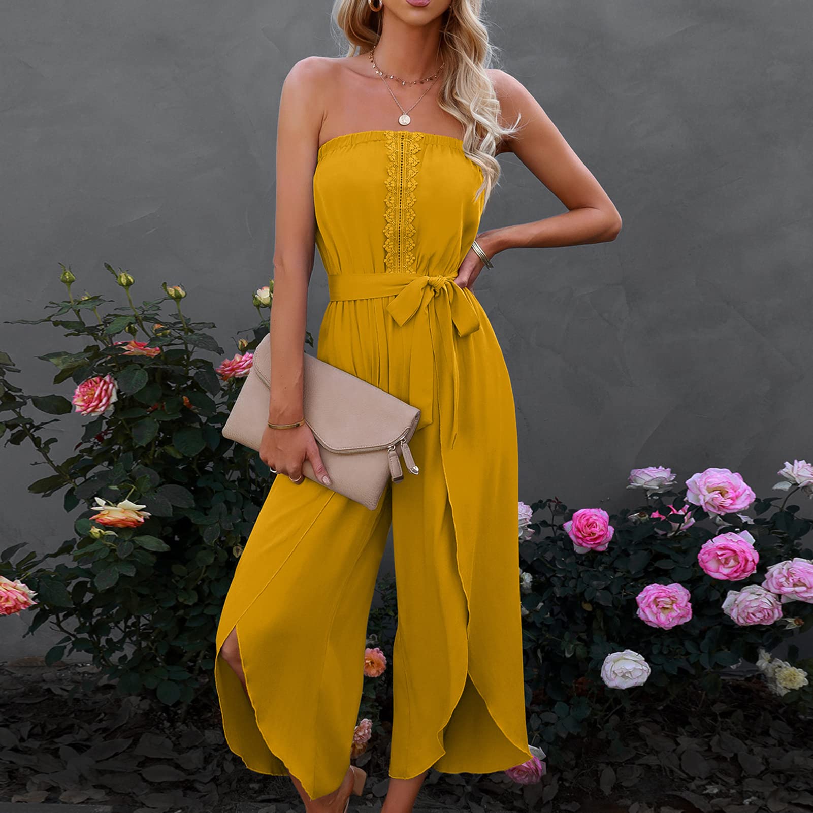 fashion nova gender reveal dress Sasha Crop Top (Mustard) main image 0