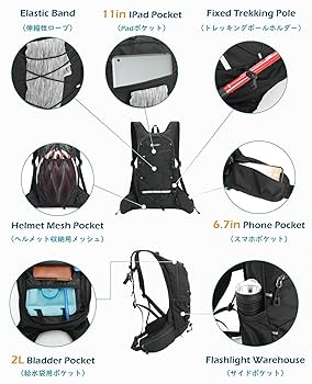 Amazon.co.jp: [TRIWONDER] ランニング リュック バッグ 18L