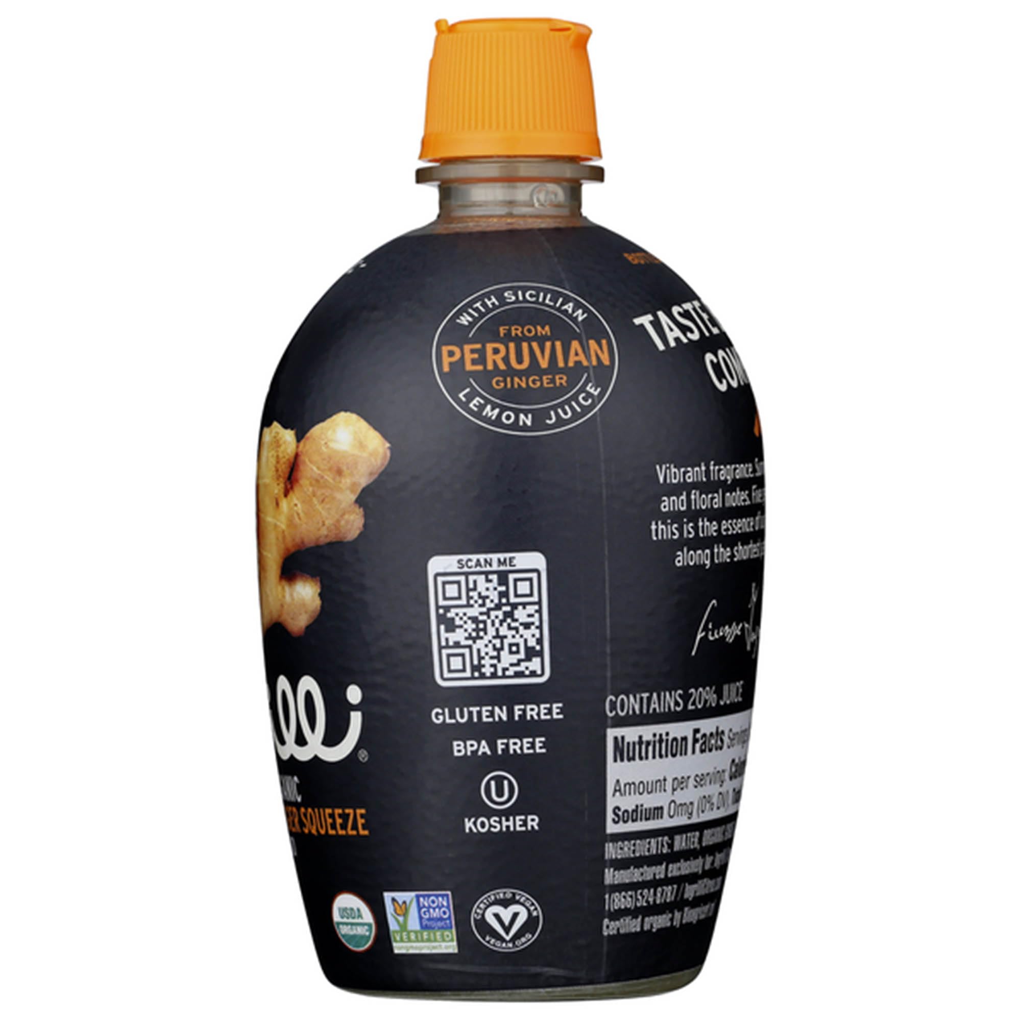 Amazon.com : Ingrilli Organic Ginger Squeeze Blend, 7 Fl Oz Bottle