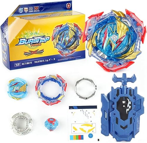 Miniatura 5 de Ultimate Valtryek Blayde Blades Burst Battling Tops Juego Bla Blades String Launcher Grip Bae Blades Juego de cuchillas de juego Juguetes para niños