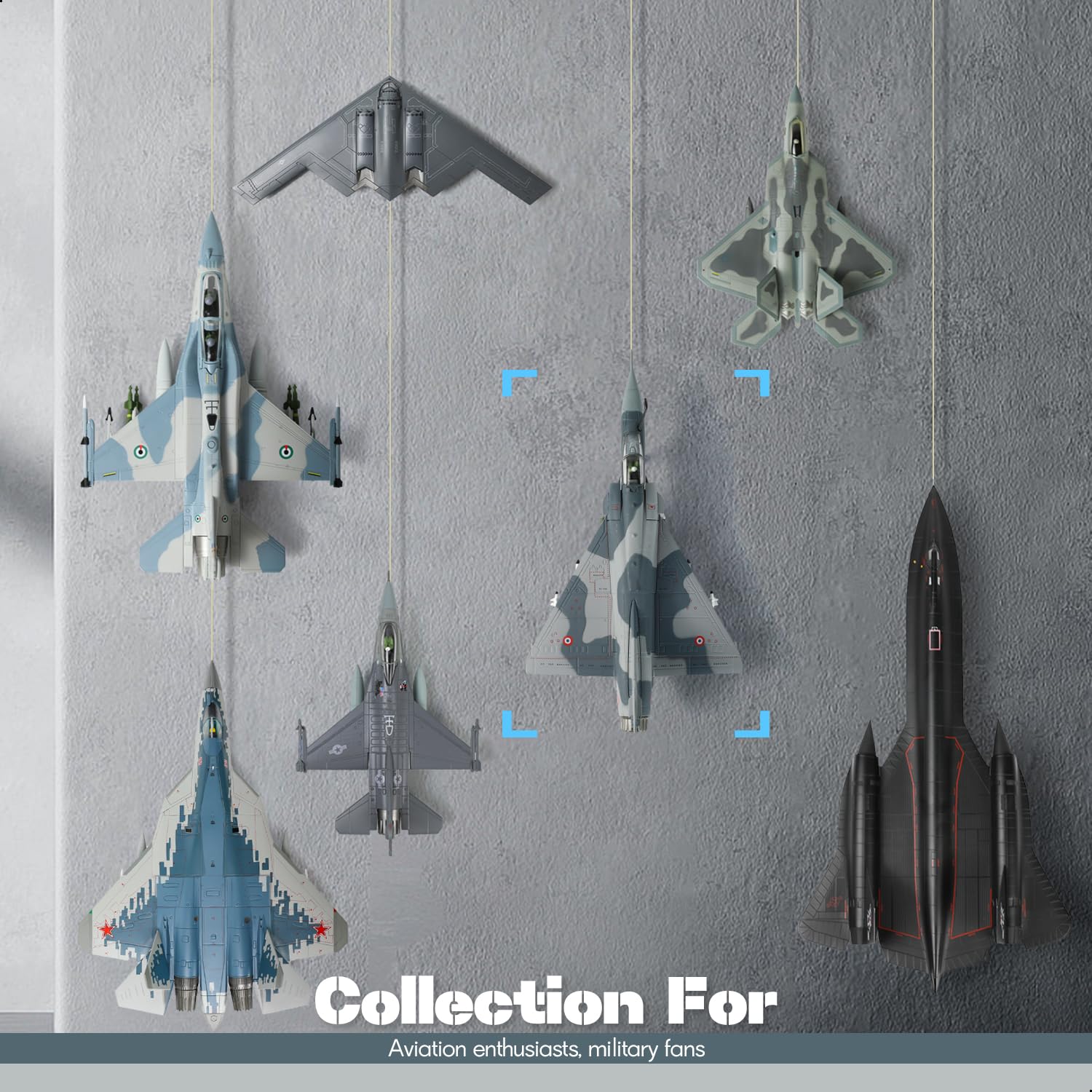 SEBUNAS Modelo de aeronave Mirage 2000 escala 1/100 Dassault