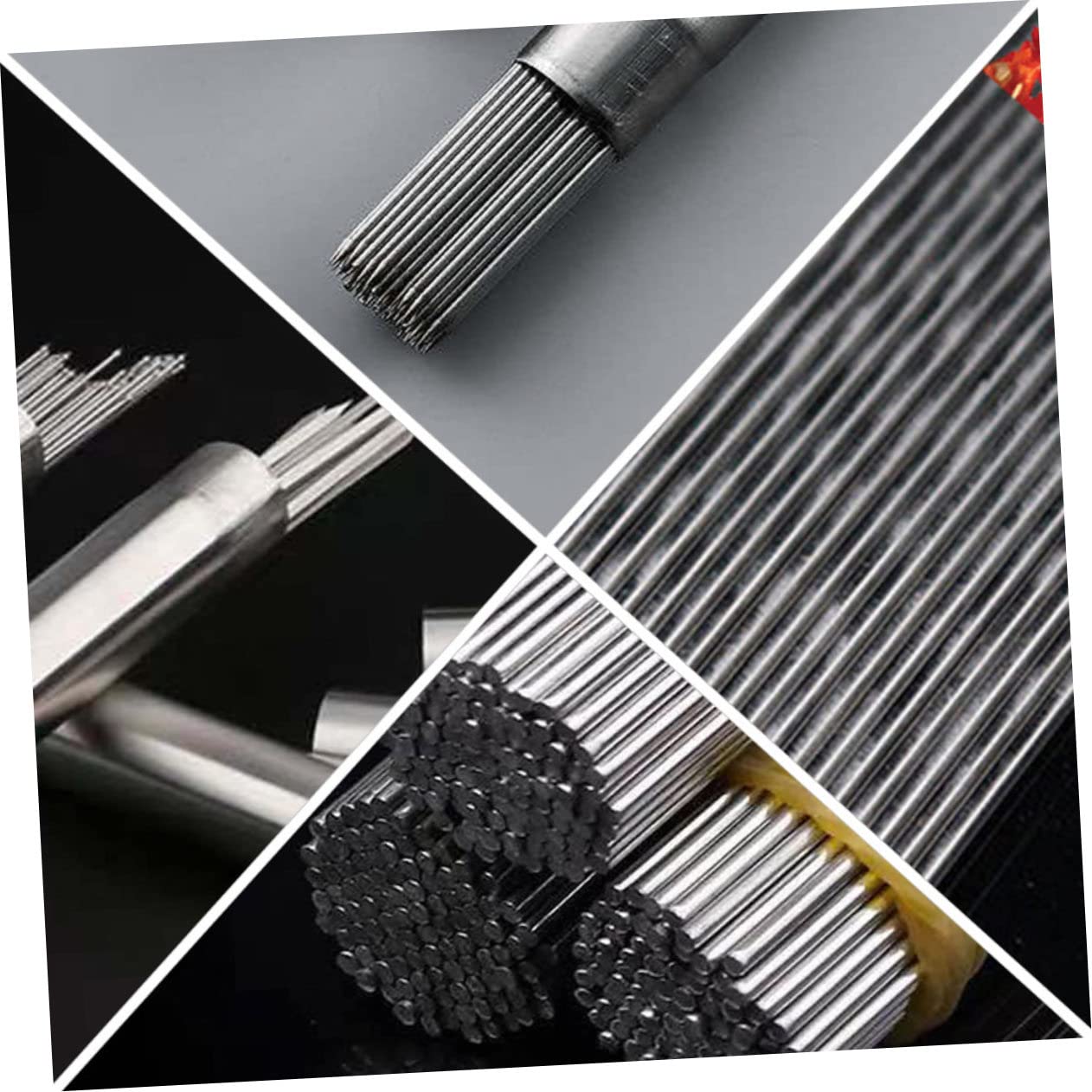 YARNOW Spiedini Barbecue in Acciaio Inox 304 Rotondi Resistenti, Bastoncini Riutilizzabili per Grigliate e Picnic All’aperto, Confezione da 100 Pezzi, Alta Resistenza a Calore