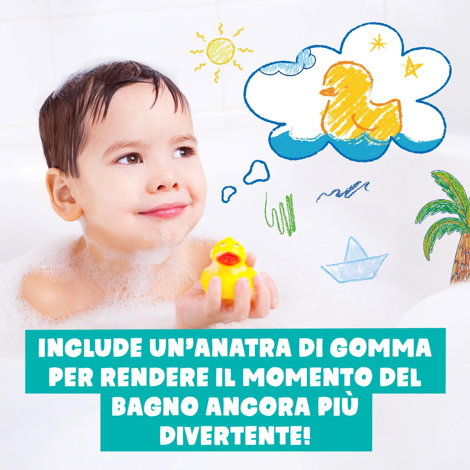 Pastelli Da Bagno Zimpli Kids | 6 Coloroni Lavabili | Non Macchiano | Gioco Creativo Per Bambini - Foto 4