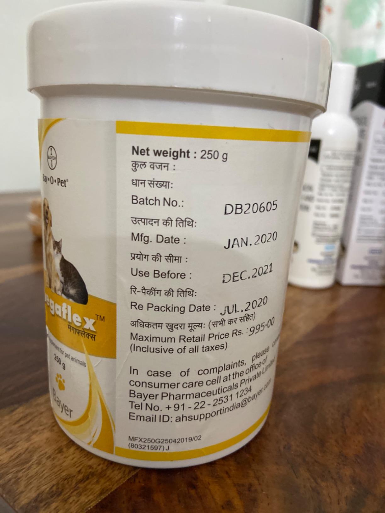 Flexmega Megaflex Complete Nutritional Supplement for Joint Care