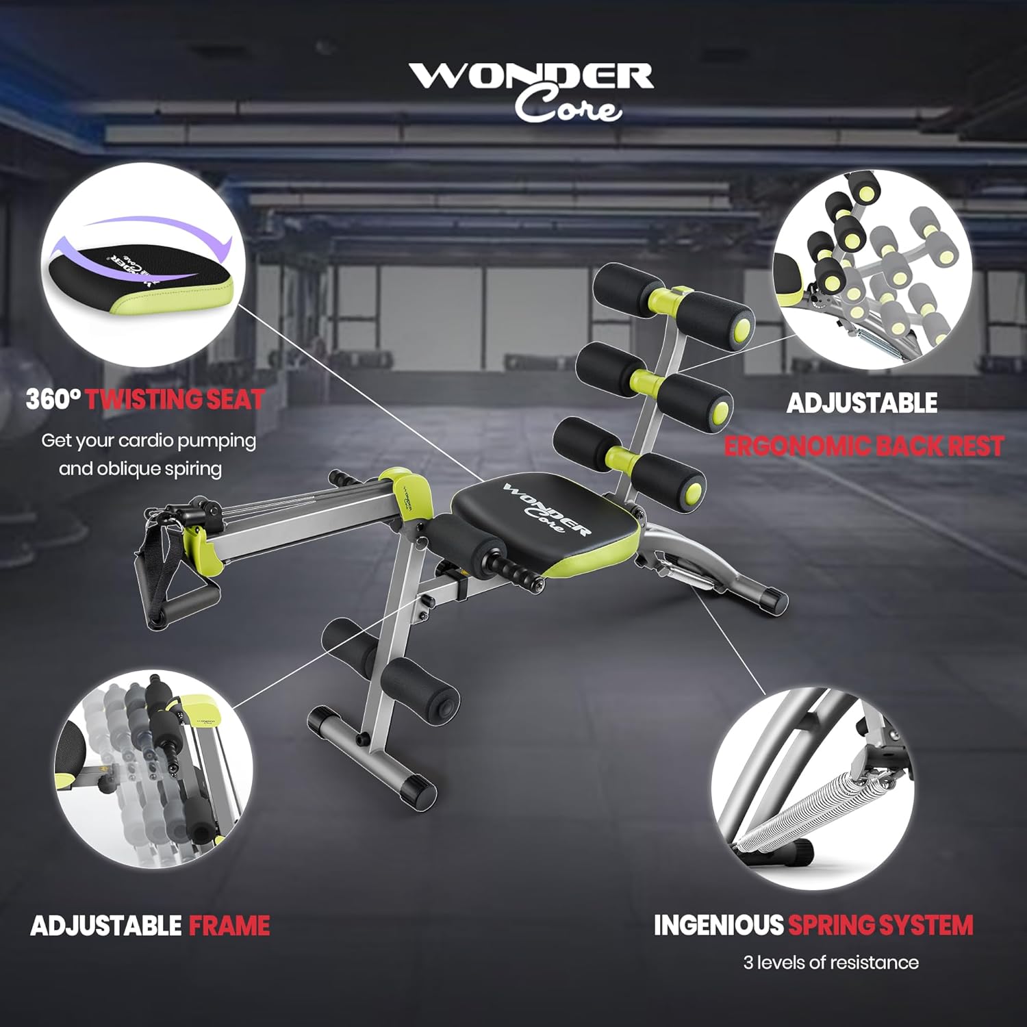 Wonder Core Sit Up Exerciser - Image 3