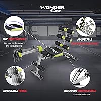 Vista 5 de WONDER CORE 2 Total Gym Machine, Ab Workout Equipment, Adjustable Ab Machine for Stomach Workout, Sit Up Exercise Equipment for Home Workouts