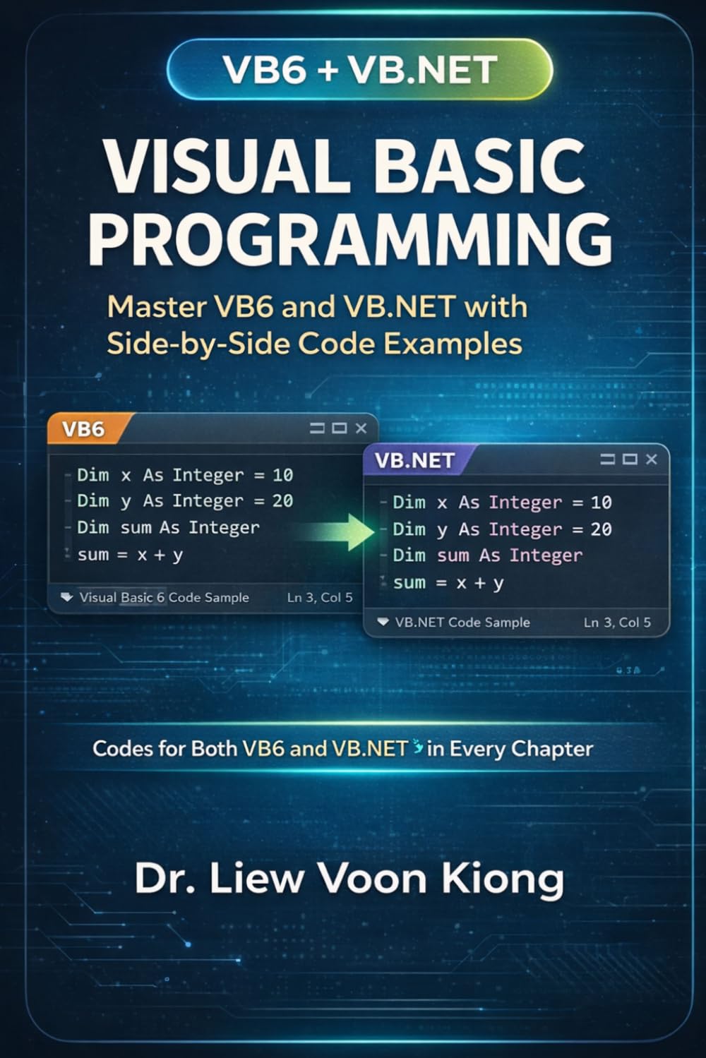 VISUAL BASIC PROGRAMMING WITH CODE EXAMPLES: A Practical Guide for Beginners and Intermediate Developers