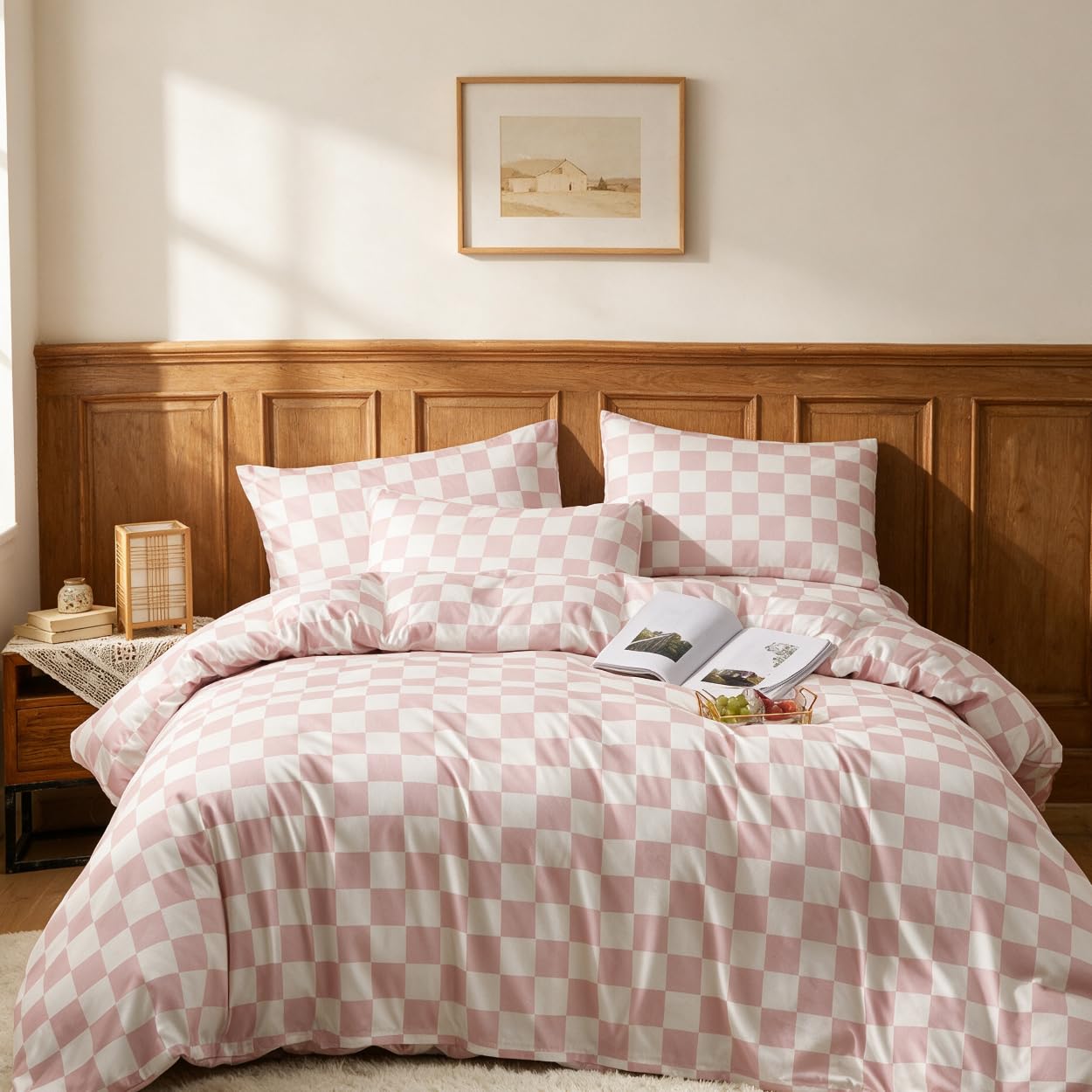 Blue White Ombre Twin Comforter Set - Modern Bedding -20