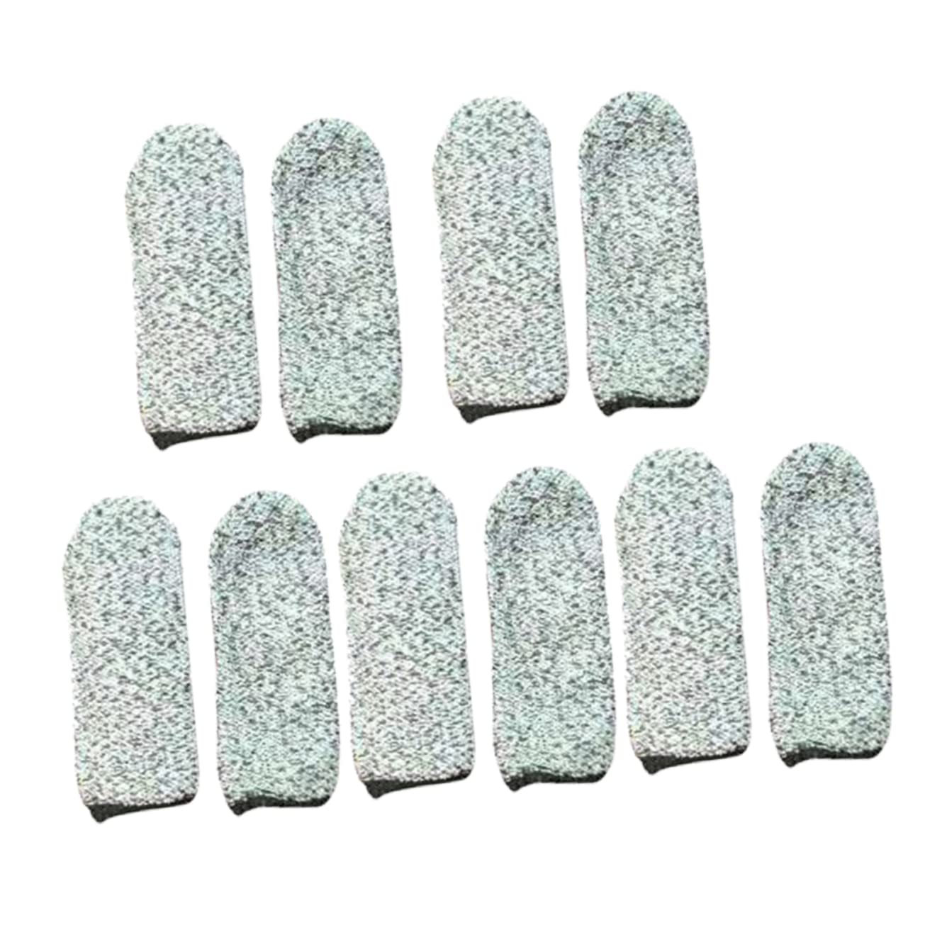 Milisten Finger Guards Cut Resistant Sleeves Small Size for Kitchen Gardening Sculpture Handcrafting Easy to Wear