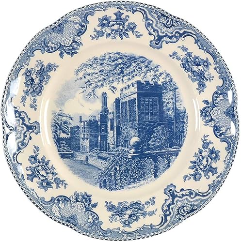 Johnson Brothers Old Britain Castles Blue - Plato redondo (12.0 in)