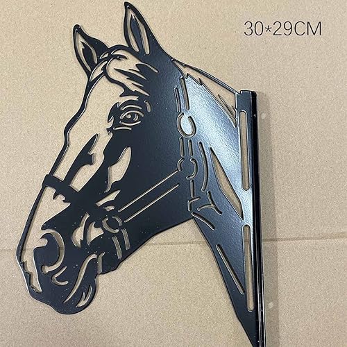 Miniatura 7 de TOKLYUIE Arte metálico de animales Peeping  Arte metálico de granja con vaca asomada para decoración de jardín, granja al aire libre, patio trasero,