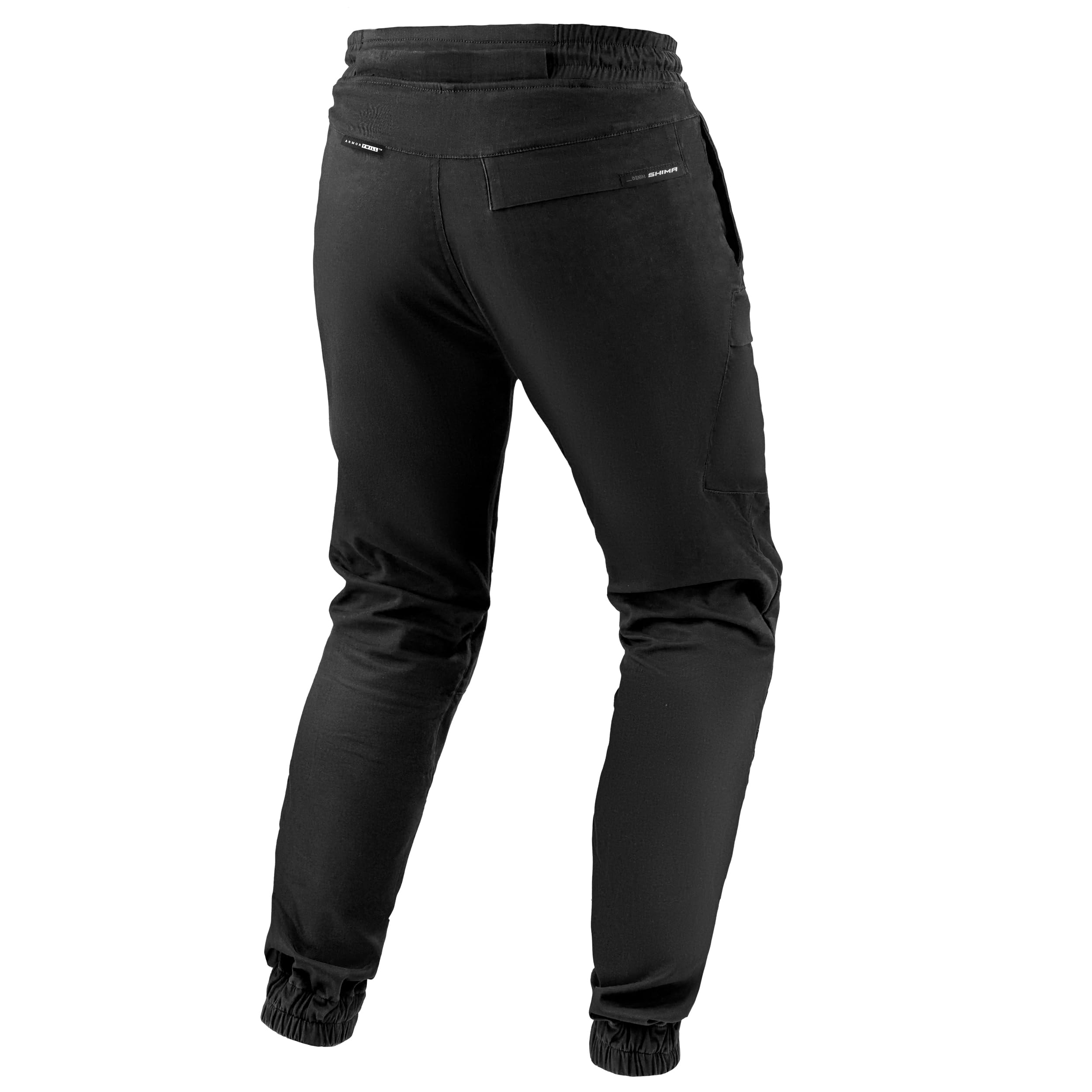 Shima Joggster Motorrad Hose Herren mit Protektoren Airforce Knieprotektoren Motorradhose Kurzgrößen Hosen für Herren