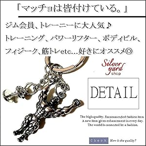 Amazon.co.jp: 筋トレ キーホルダー ボディビルダー 筋肉