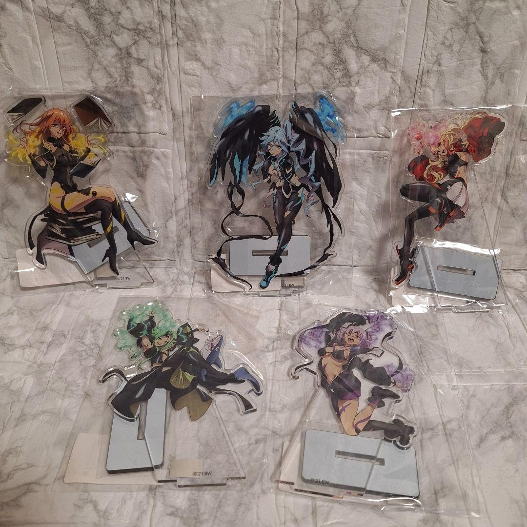 マクロスΔ　ヴィレッジヴァンガード　ヤミキューレ　アクリルスタンド　5枚セット Amazon.co.jp: マクロスΔヴィレッジヴァンガード アクリルスタンド5種