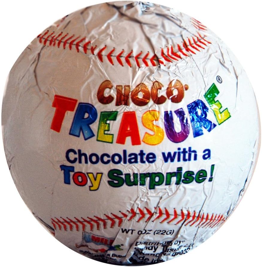 Choco Egg Surprise Baseball 0.8oz/23g (12 Pack)