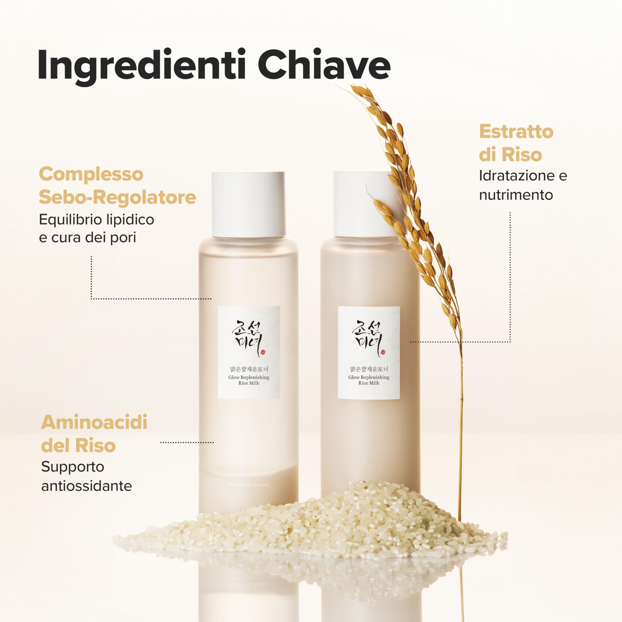 Beauty of Joseon Glow Replenishing Rice Viso Sebum Toner for Oily Combination Skin Korean Moisturizing Balance Care 150ml | Skincare coreano