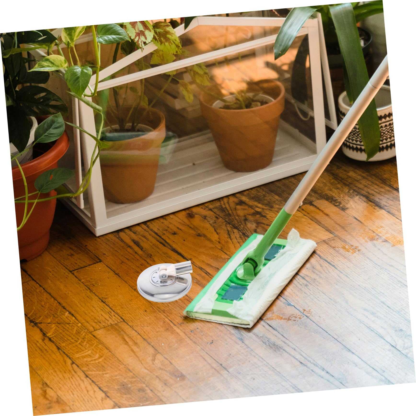 Generisch Rotierender Mop Kopf Ersatzteil Basis Runde Adapter für Verschiedene Mop Robust und Langlebig für Büro