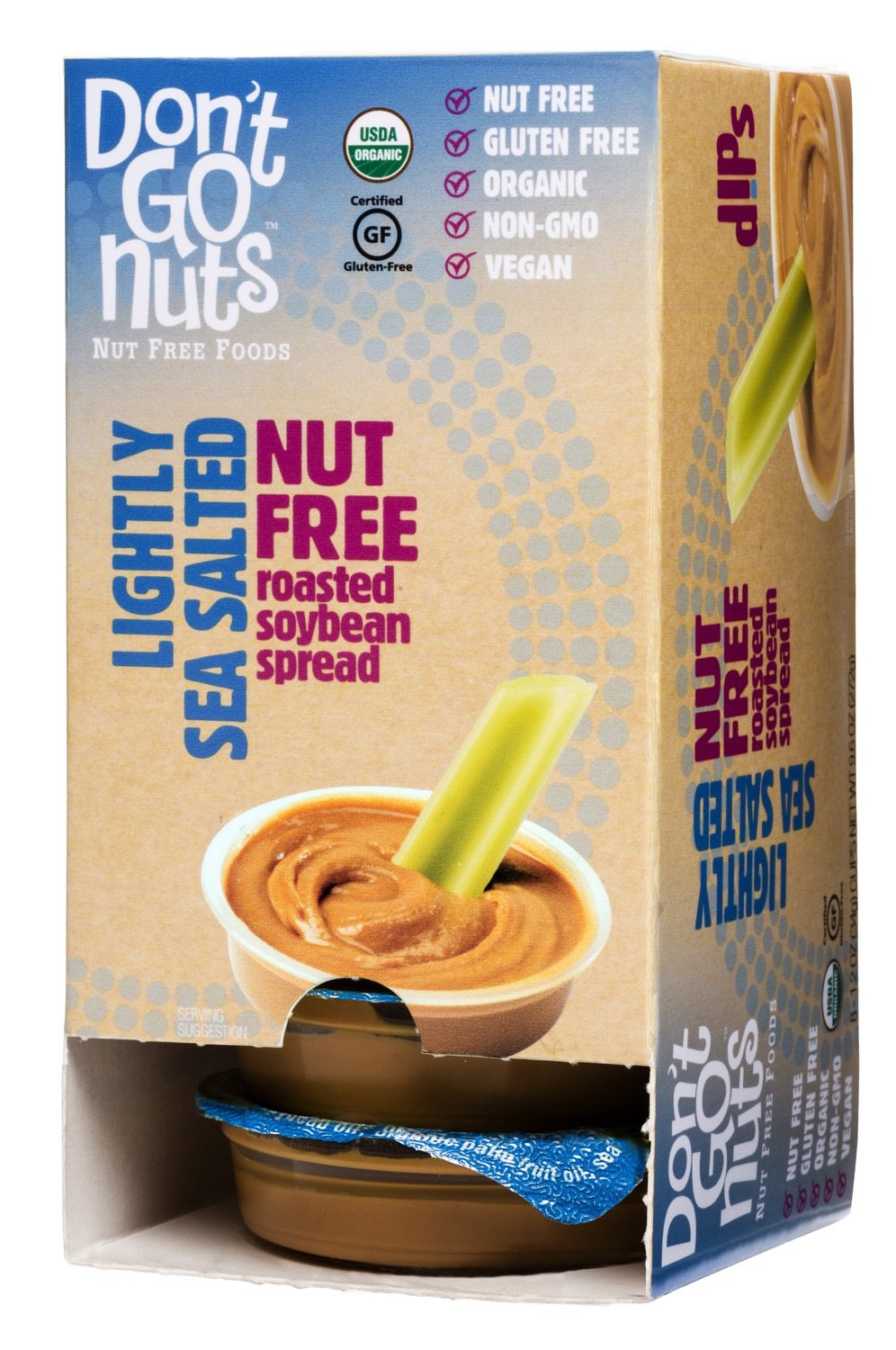 Don't Go Nuts NutFree Organic Roasted Soybean Spread Dips