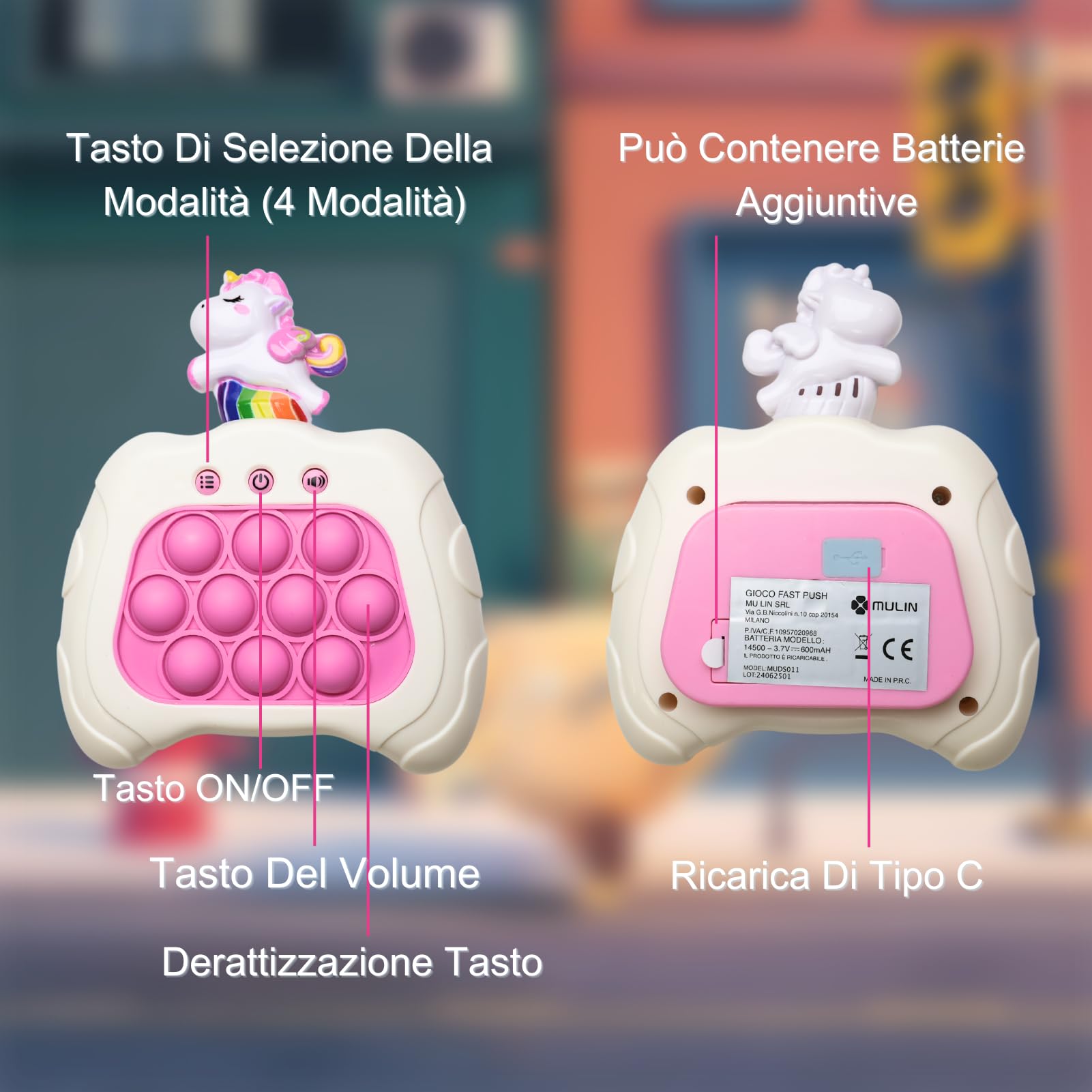 Pop It Electrónico Recargable – 4 Modos De Juego, 120 Niveles, Luces Y Sonido, De Silicona, Sin Pilas, Para Niños Y Adultos