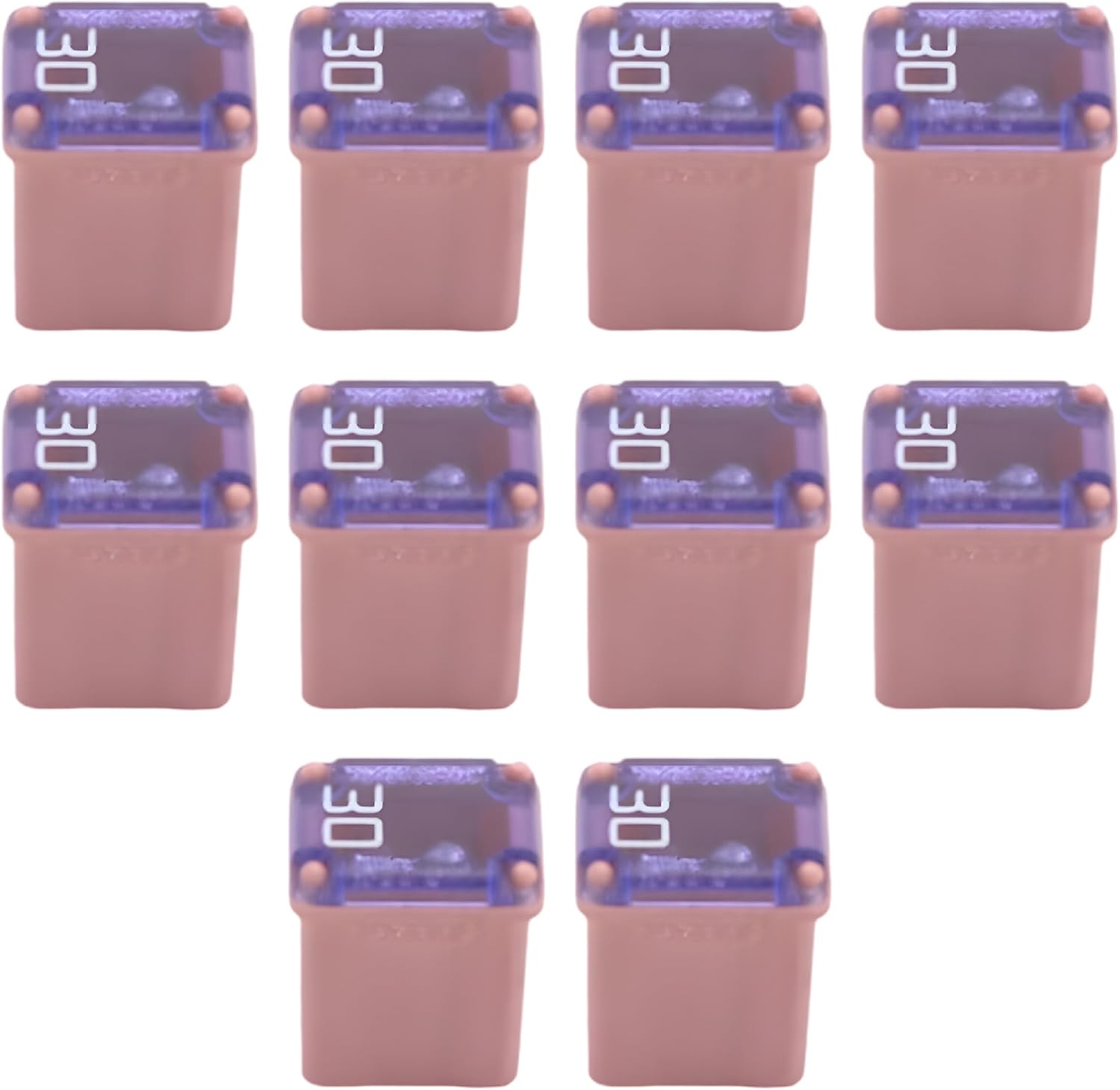 Unique Bargains 5 Pcs 80A Micro Cartridge Fuses Engine Inner FMM M-Case Type Fuses For Car Truck Durable Plastic Metal