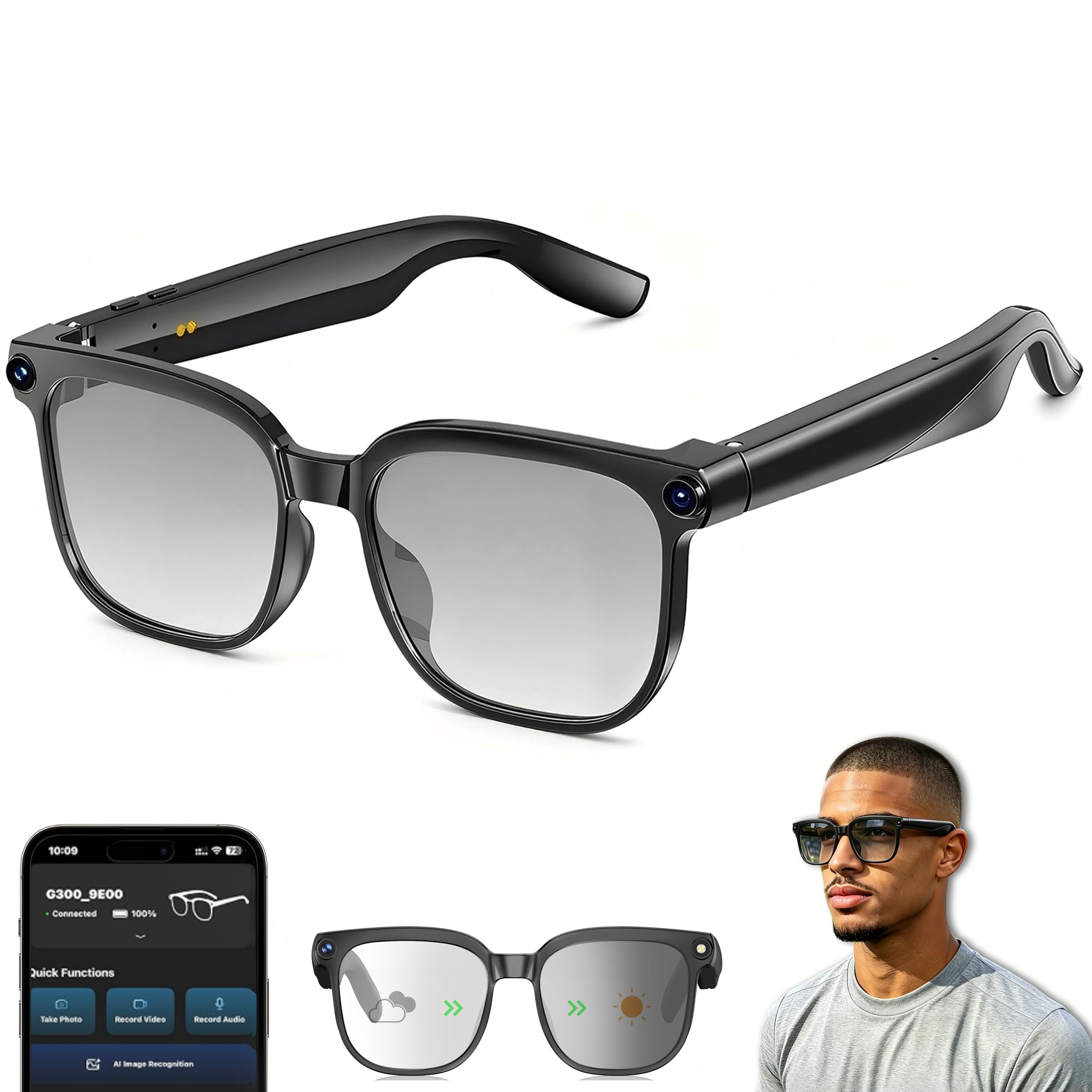 Warchody AI Smart Glasses