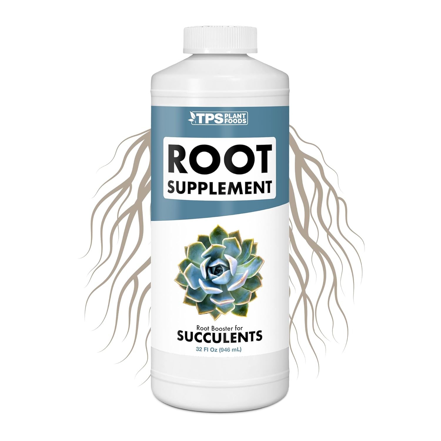 Root Stimulator for Succulents – Liquid Root Supplement with Kelp & Probiotics for Stronger Roots & Improved Water Efficiency, 32 oz